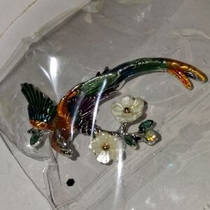 Fashion Jewelry Colorful Bird Brooch